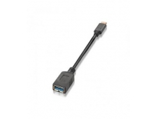 CABLEAISENS  OTG USB(A)H A USB TIPO C M 3.1 NEGRO A107-0062