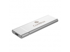 CAJA DISCO M.2 SSD COOLBOX MINICHASE N31 USB 3.1 PLATA COO-MCM-NVME