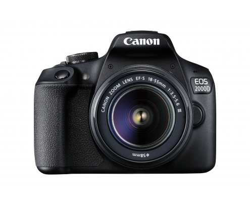 Canon EOS 2000D BK 18-55 IS + SB130 +16GB EU26 Juego de cámara SLR 24,...