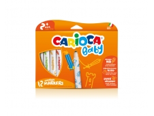 Carioca Marker 2+ rotulador Extra-grueso Multicolor 12 pieza(s)