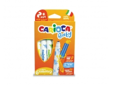 Carioca Marker 2+ rotulador Extra-grueso Multicolor 6 pieza(s)