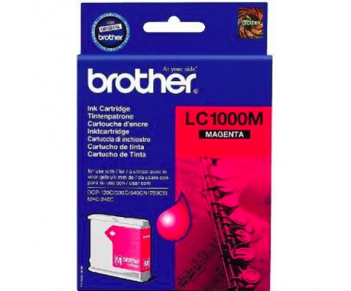 CARTUCHO BROTHER LC-1000 MAGENTA LC1000M
