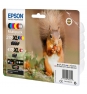Cartucho Epson Squirrel Multipack 6-colours 378XL / 478XL Claria Photo HD Ink C13T379D4010