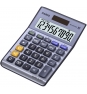Casio MS-100TERII calculadora Escritorio Calculadora básica Metálico