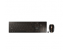 CHERRY DW 9100 SLIM teclado Ratón incluido RF Wireless + Bluetooth QWE...