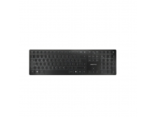 CHERRY KW 9100 SLIM teclado RF Wireless + Bluetooth QWERTY Español Neg...