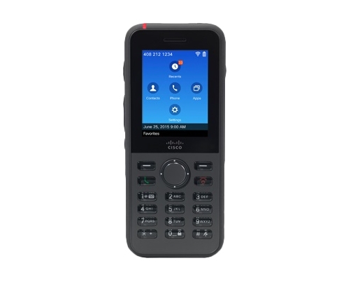 Cisco 8821 teléfono IP Negro Wifi