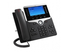 Cisco 8841 teléfono IP Negro, Plata