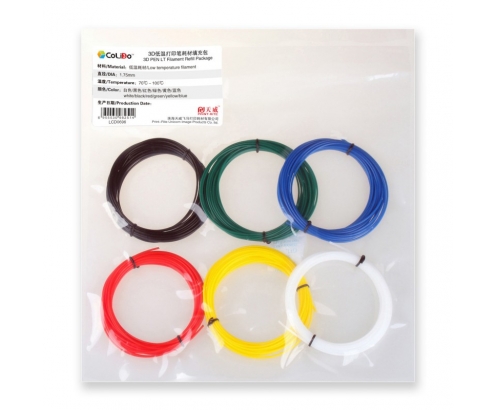 CoLiDo COL3D-LCD0696 material de impresión 3d Negro, Azul, Verde, Rojo...