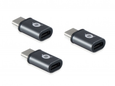 Conceptronic cambiador de género para cable USB 2.0 Type-C USB 2.0 Mic...