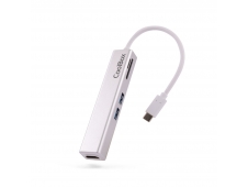 CoolBox miniDock Lite Alámbrico USB 3.2 Gen 1 (3.1 Gen 1) Type-C Blanc...