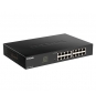 D-Link DGS-1100-16V2 switch Gestionado L2 Gigabit Ethernet (10/100/1000) Negro