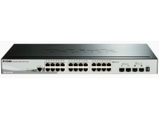 D-Link DGS-1510 Gestionado L3 Gigabit Ethernet (10/100/1000) Negro