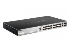 D-Link Gestionado L3 10G Ethernet (100/1000/10000) Negro, Gris