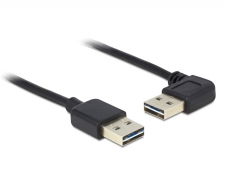 DeLOCK 85176 cable USB 0,5 m USB 2.0 USB A Negro