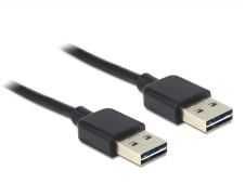 DeLOCK 85191 cable USB 0,5 m USB 2.0 USB A Negro