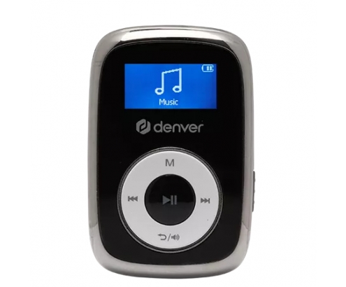 Denver MPS-316 reproductor MP3/MP4 Reproductor de MP3 16 GB Negro, Met...