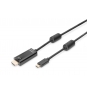 Digitus Cable adaptador USB Type-C™Gen2, Type-C™ a HDMI A