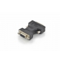 Digitus cable gender changer DVI-I (24+5) HD DSUB (15-pin) Negro