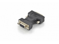 Digitus cable gender changer DVI-I (24+5) HD DSUB (15-pin) Negro