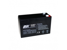 DSK bateria de plomo acido alta descarga UPS SAI 12v 9ah negro 