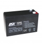 DSK bateria de plomo acido de alta descarga ups sai 12v 7.2ah negro 