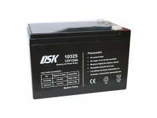 DSK bateria plomo acido 12v 12ah negro 