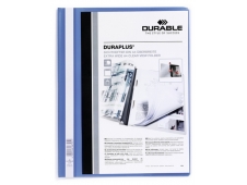 Durable DURAPLUS Azul, Transparente A4