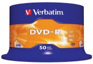 DVD-R VERBATIM 50 UNIDADES 4.7GB 16x 43548