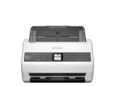Epson DS-730N Escáner alimentado con hojas 600 x 600 DPI A4 Negro, Gri...