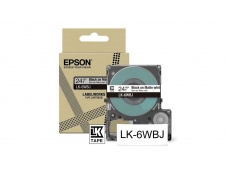 Epson LK-6WBJ Negro, Blanco
