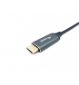 Equip 133417 adaptador de cable de vÍ­deo 3 m USB Tipo C HDMI tipo A (Estándar) Gris, Negro