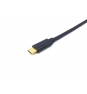 Equip 133428 adaptador de cable de vÍ­deo 3 m USB Tipo C DisplayPort Gris