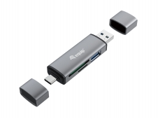 Equip 245460 lector de tarjeta USB 3.2 Gen 1 (3.1 Gen 1) Type-A/Type-C...