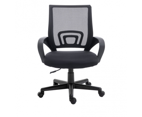 Equip 651003 silla de oficina asiento respaldo de malla negro 