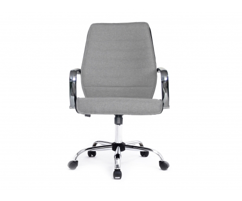 Equip 651004 silla de oficina asiento respaldo acolchado gris 