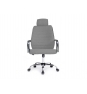 Equip 651005 silla de oficina asiento respaldo acolchado gris 