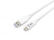 Equip Cable USB 3.2 Gen 1 (3.1 Gen 1) USB A - USB C 1 m Blanco