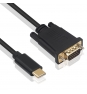 Ewent EC1052 adaptador de cable de vÍ­deo 1,8 m USB Tipo C VGA (D-Sub)
