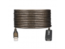 Ewent EW1021 cable USB 10 m USB 2.0 USB A Negro