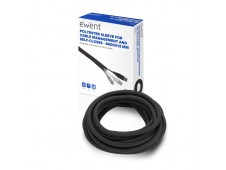 Ewent EW1561 organizador de cables Universal Pasacables Negro 1 pieza(...