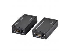 Ewent extensor audio video transmisor y receptor de señales AV negro