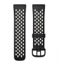 Fitbit FB174SBBKWTL Correa  de smartwatch grupo de rock aluminio silicona negro blanco 