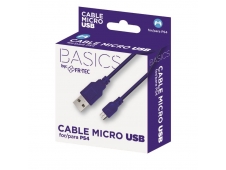 FR-TEC FT0018 cable USB USB 2.0 USB A Micro-USB B Azul