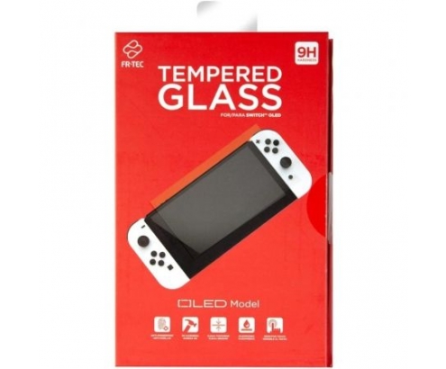FR-TEC Protector Cristal Templado para Nintendo Switch Oled