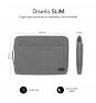 Funda subblim urban laptop sleeve para portatiles 15.6 gris SUB-LS-0PS0102