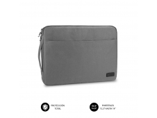 Funda subblim urban laptop sleeve para portatiles hasta 14p gris SUB-L...