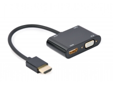 Gembird A-HDMIM-HDMIFVGAF-01 tarjeta y adaptador de interfaz HDMI, VGA