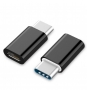 Gembird A-USB2-CMmF-01 USB Type-C Micro USB Negro