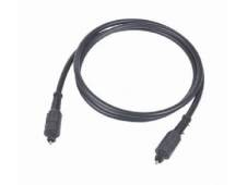 GEMBIRD cable de audio Toslink Macho/Macho, 2 m Negro
